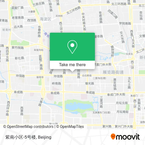 紫南小区-5号楼 map