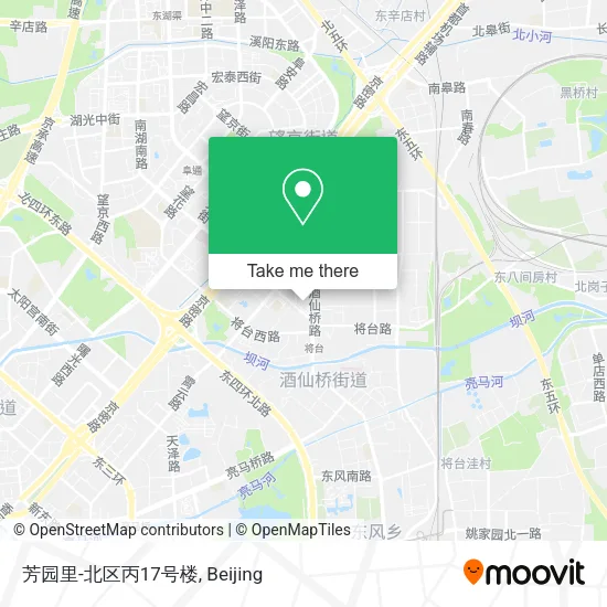 芳园里-北区丙17号楼 map