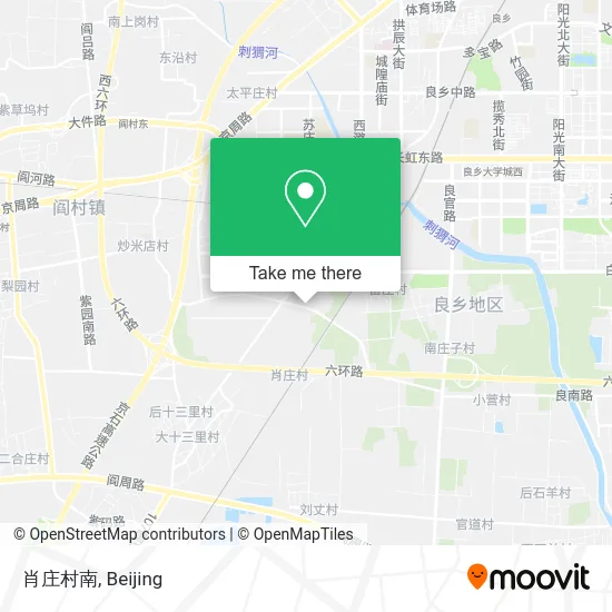 肖庄村南 map