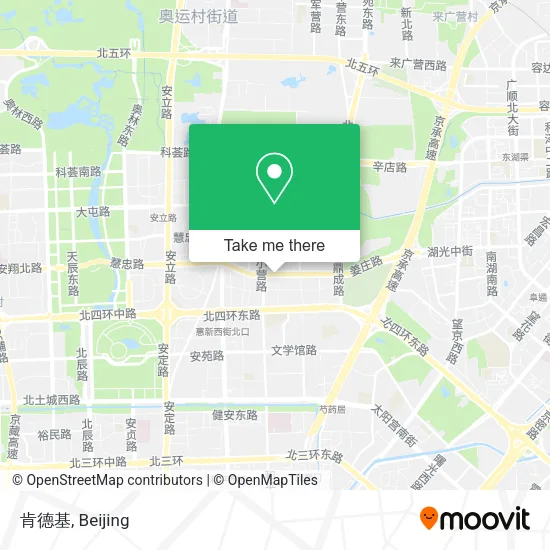 肯德基 map