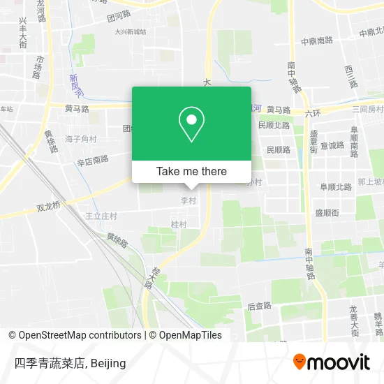 四季青蔬菜店 map