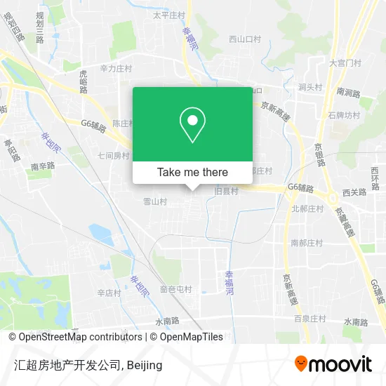 汇超房地产开发公司 map