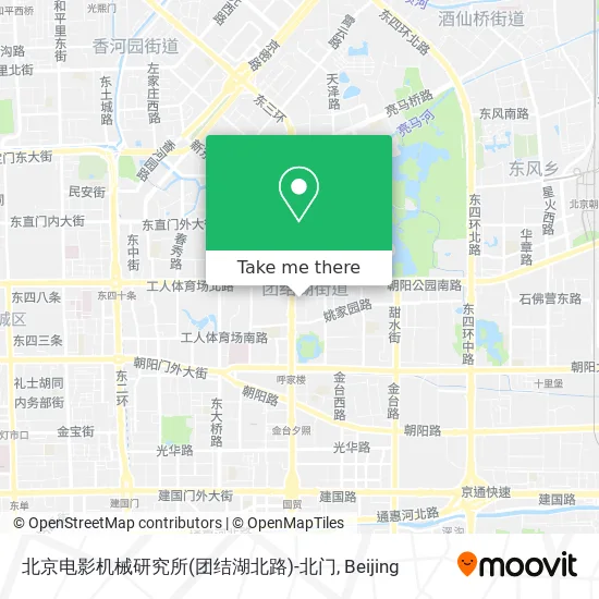 北京电影机械研究所(团结湖北路)-北门 map