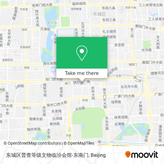 东城区普查等级文物临汾会馆-东南门 map