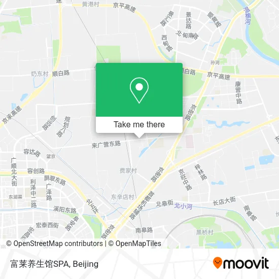 富莱养生馆SPA map