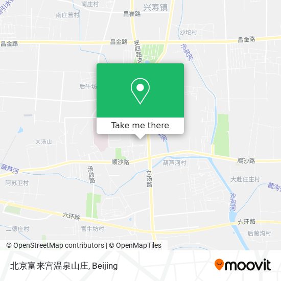 北京富来宫温泉山庄 map