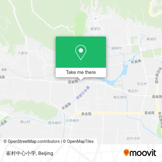 崔村中心小学 map