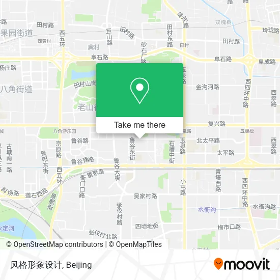 风格形象设计 map