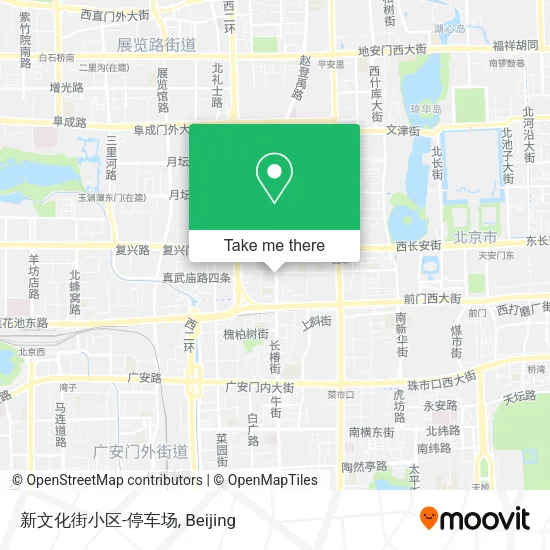 新文化街小区-停车场 map
