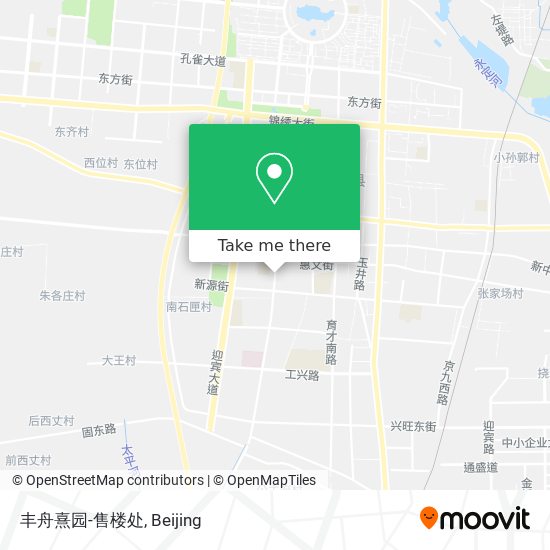 丰舟熹园-售楼处 map