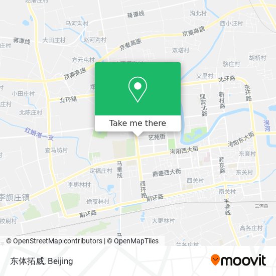 东体拓威 map
