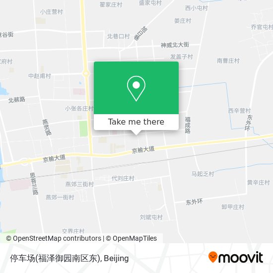 停车场(福泽御园南区东) map