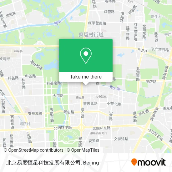 北京易度恒星科技发展有限公司 map