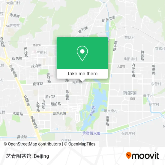茗青阁茶馆 map