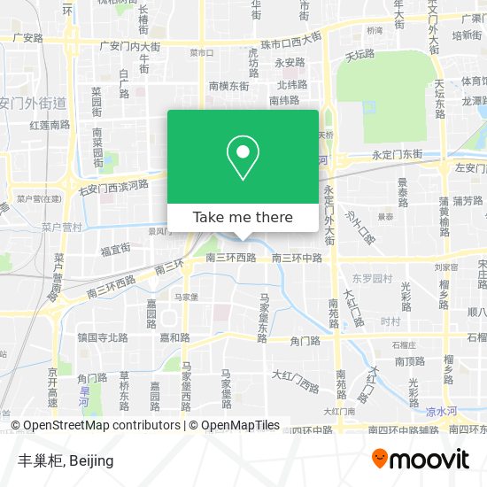 丰巢柜 map