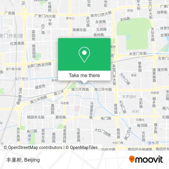丰巢柜 map