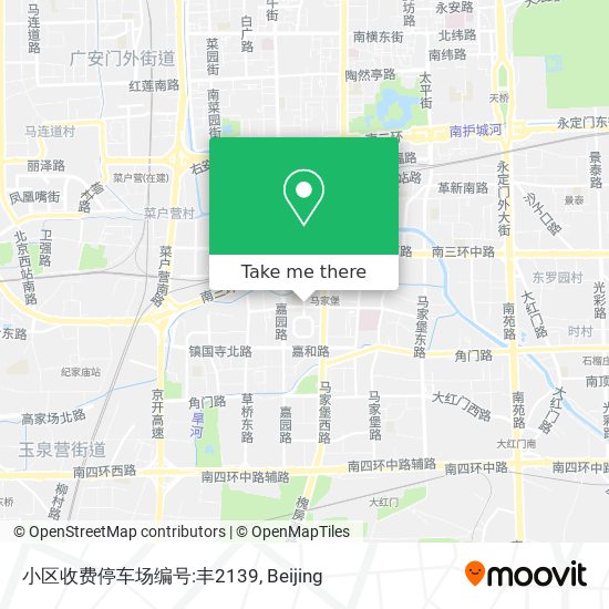 小区收费停车场编号:丰2139 map