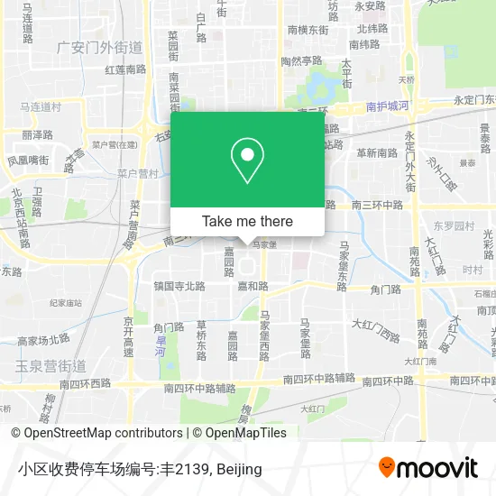 小区收费停车场编号:丰2139 map