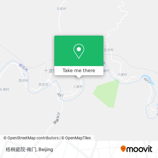 梧桐庭院-南门 map