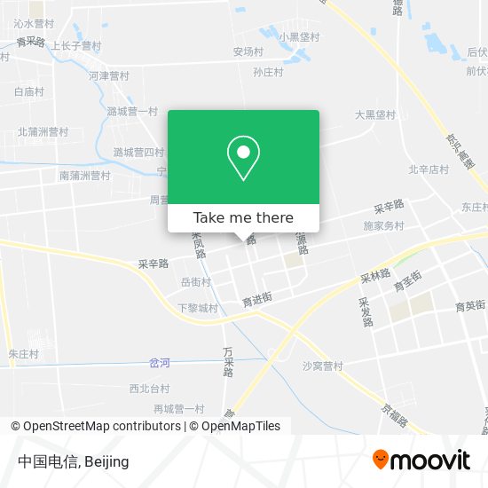 中国电信 map