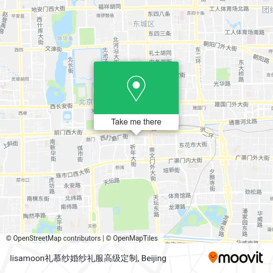 lisamoon礼慕纱婚纱礼服高级定制 map
