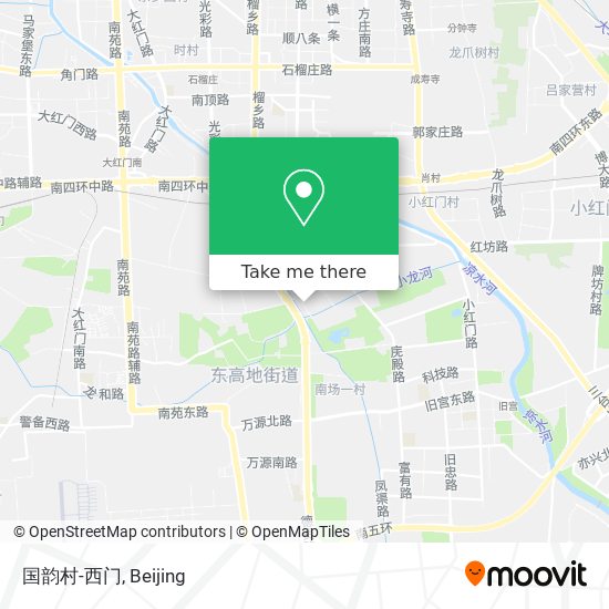 国韵村-西门 map