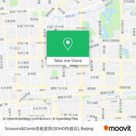 Scissors&Comb壹梳壹剪(SOHO尚都店) map