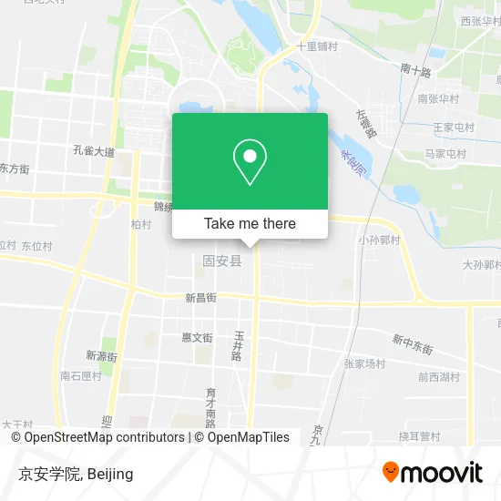 京安学院 map