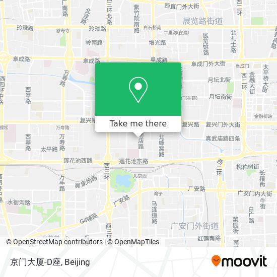 京门大厦-D座 map