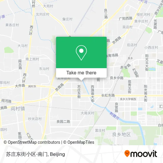 苏庄东街小区-南门 map