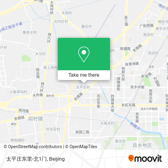 太平庄东里-北1门 map