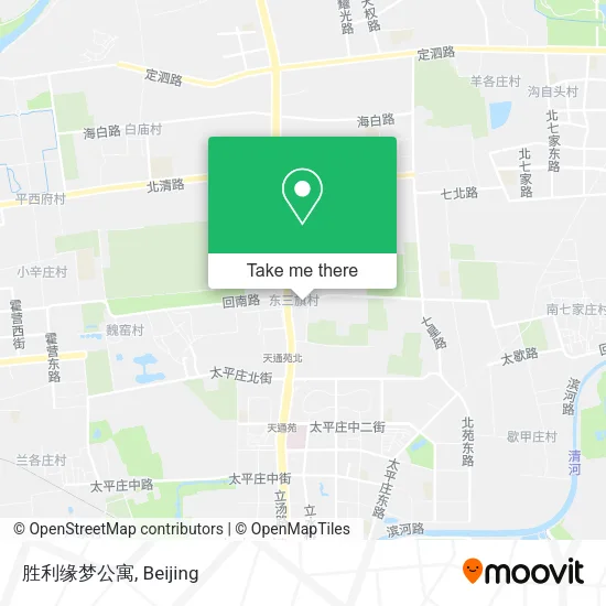 胜利缘梦公寓 map