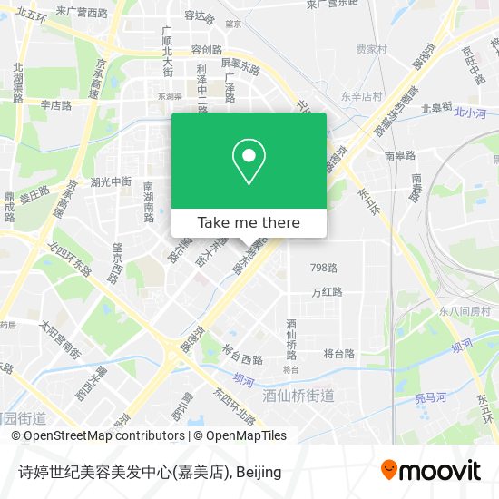 诗婷世纪美容美发中心(嘉美店) map