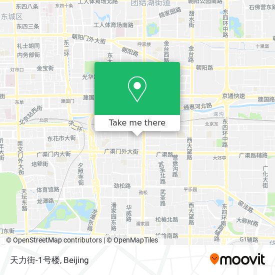 天力街-1号楼 map