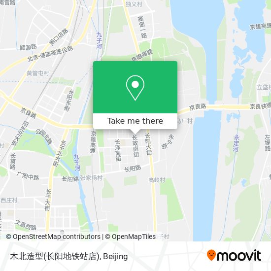 木北造型(长阳地铁站店) map