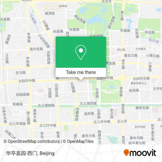 华亭嘉园-西门 map