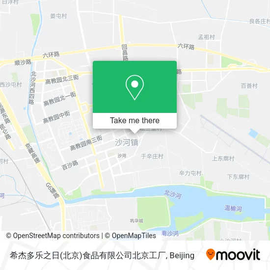 希杰多乐之日(北京)食品有限公司北京工厂 map