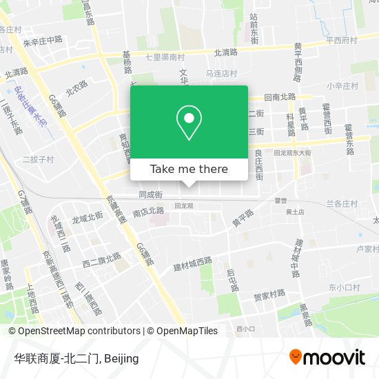 华联商厦-北二门 map