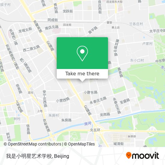 我是小明星艺术学校 map