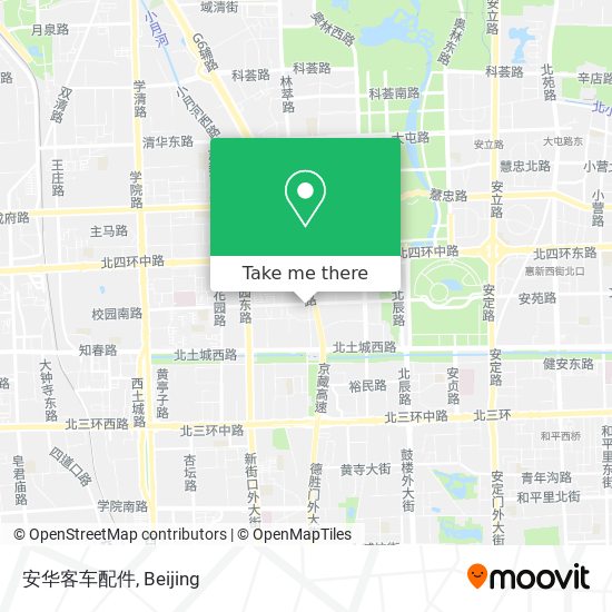 安华客车配件 map