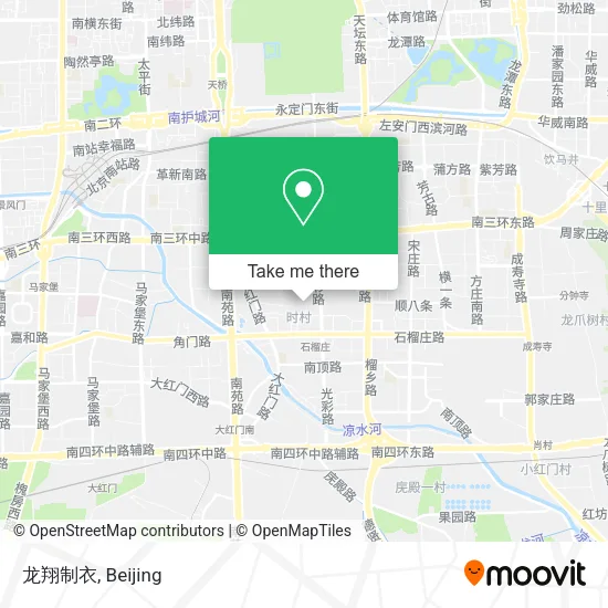 龙翔制衣 map