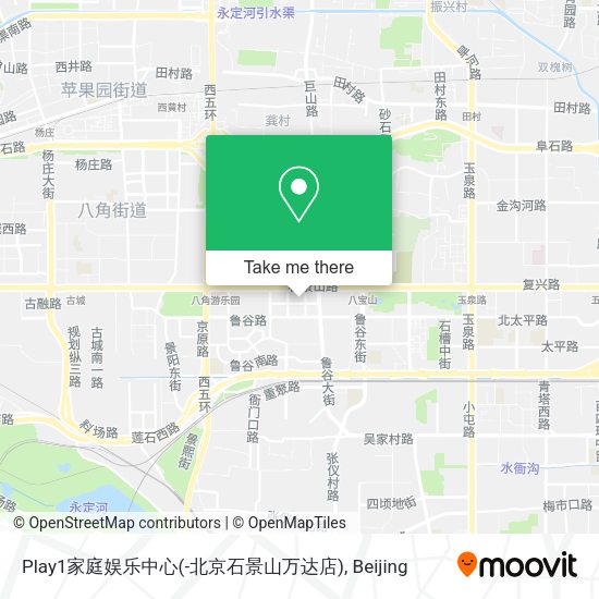Play1家庭娱乐中心(-北京石景山万达店) map