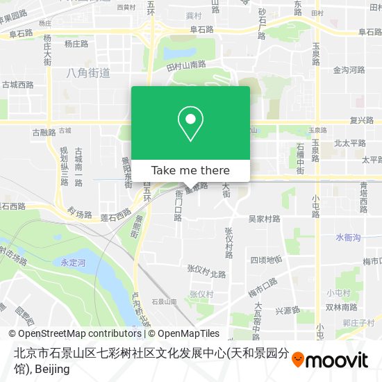 北京市石景山区七彩树社区文化发展中心(天和景园分馆) map