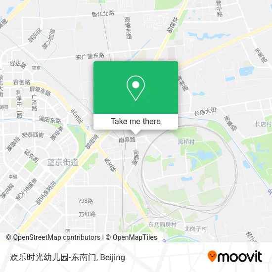欢乐时光幼儿园-东南门 map