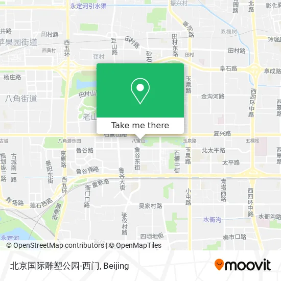 北京国际雕塑公园-西门 map
