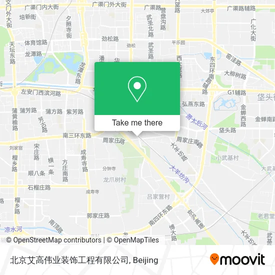北京艾高伟业装饰工程有限公司 map