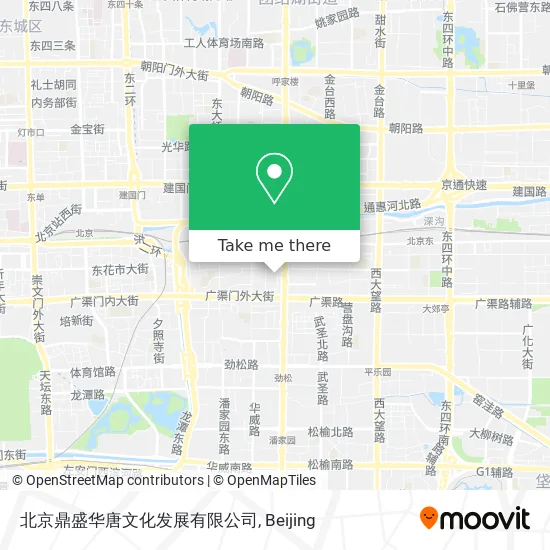 北京鼎盛华唐文化发展有限公司 map