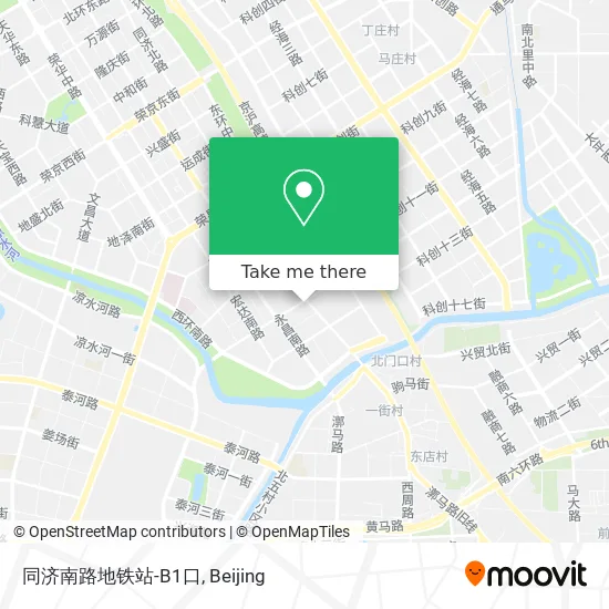 同济南路地铁站-B1口 map