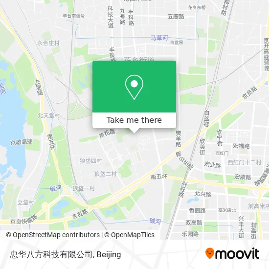 忠华八方科技有限公司 map
