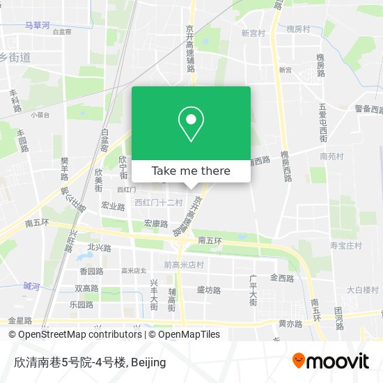 欣清南巷5号院-4号楼 map